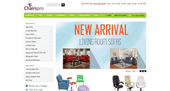 Desktop Screenshot of chairspro.com